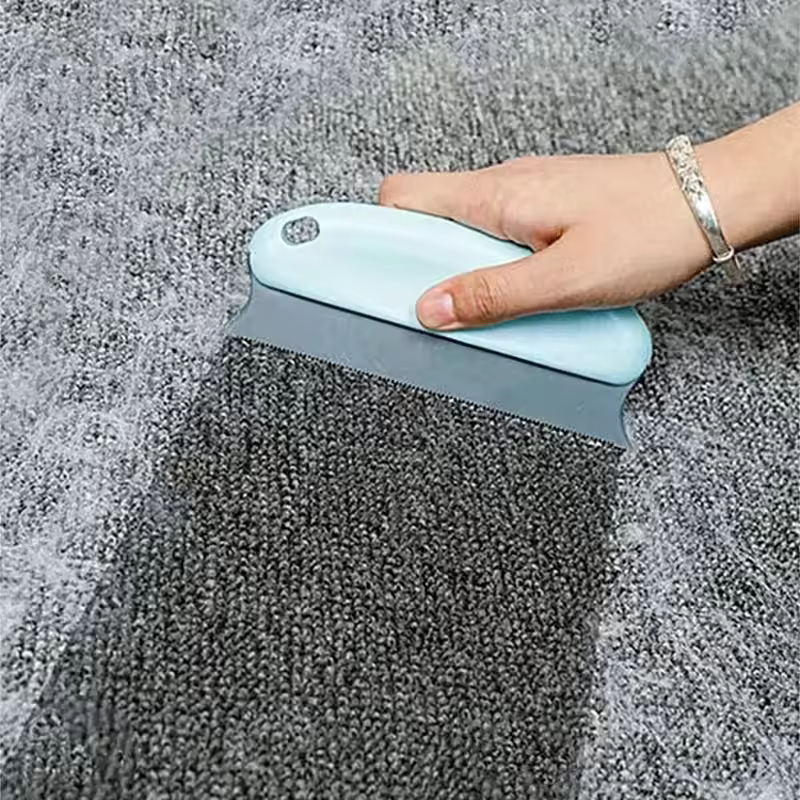 Reusable pet hair brush