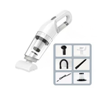 Cordless pet hair vacuum cleaner with HEPA & 4 attachments