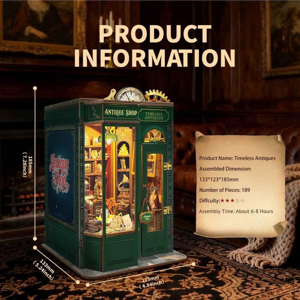 Timeless Antiques DIY Book Nook Kit