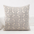 Timeless Maze Pattern Cushion Cover