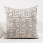 Timeless Maze Pattern Cushion Cover