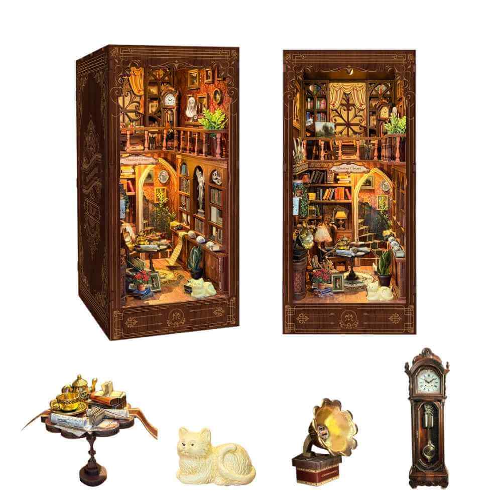Timeworn Library DIY Book Nook Kit