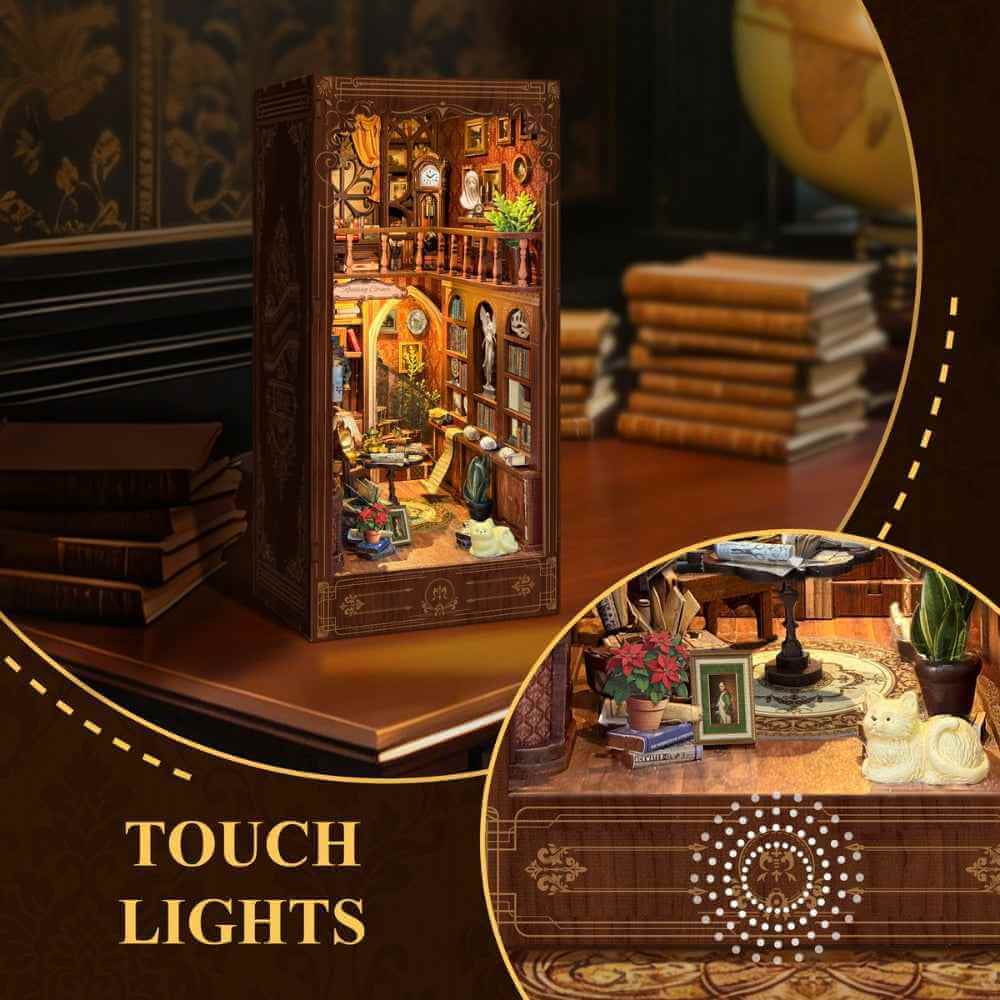 Timeworn Library DIY Book Nook Kit