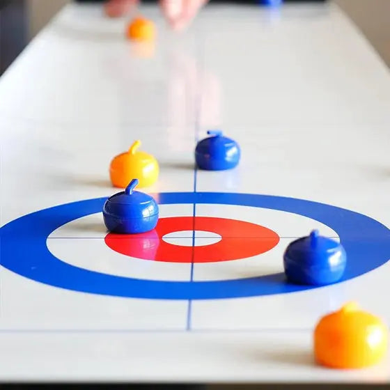 Table Curling Game – Olympic Fun for Home