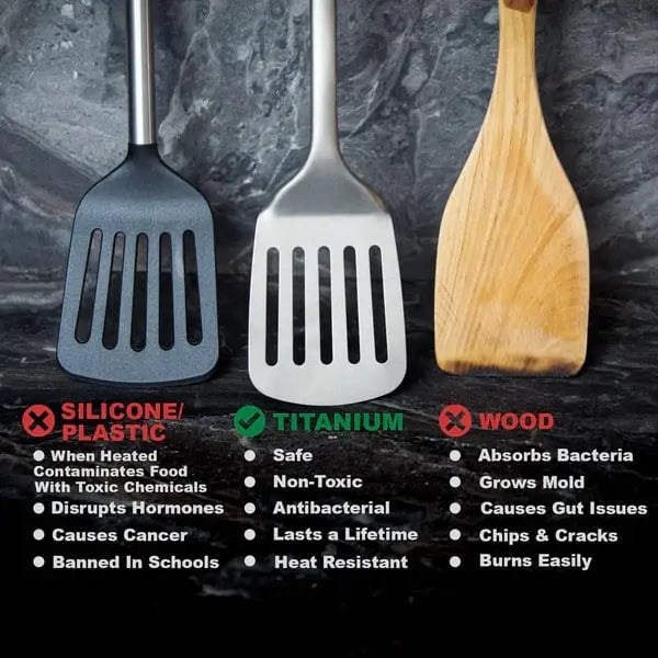 Titan Kitchen Spatula – 100% Pure, Safe & Durable