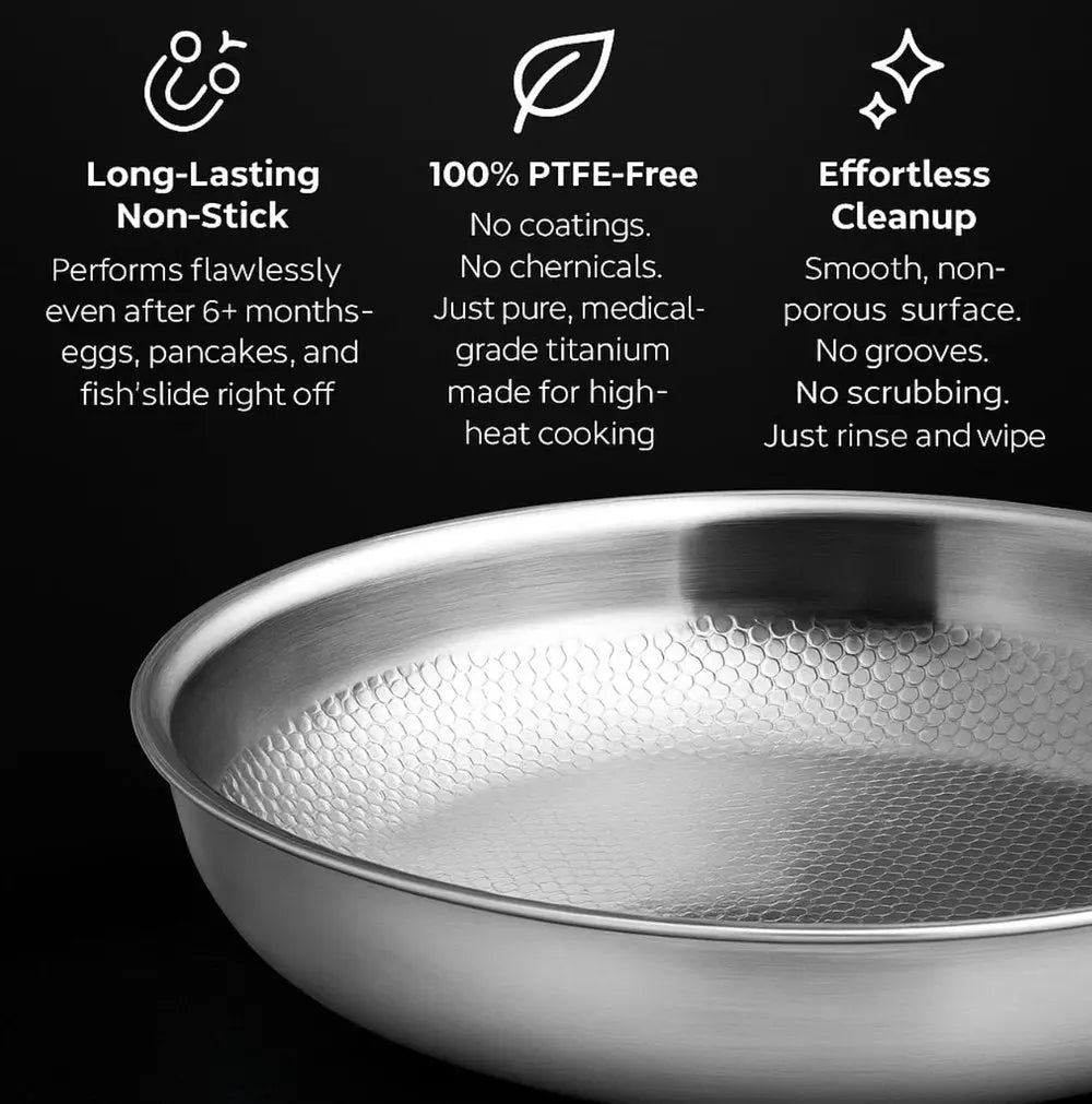 Titan Pan – Non-stick coating without harmful substances