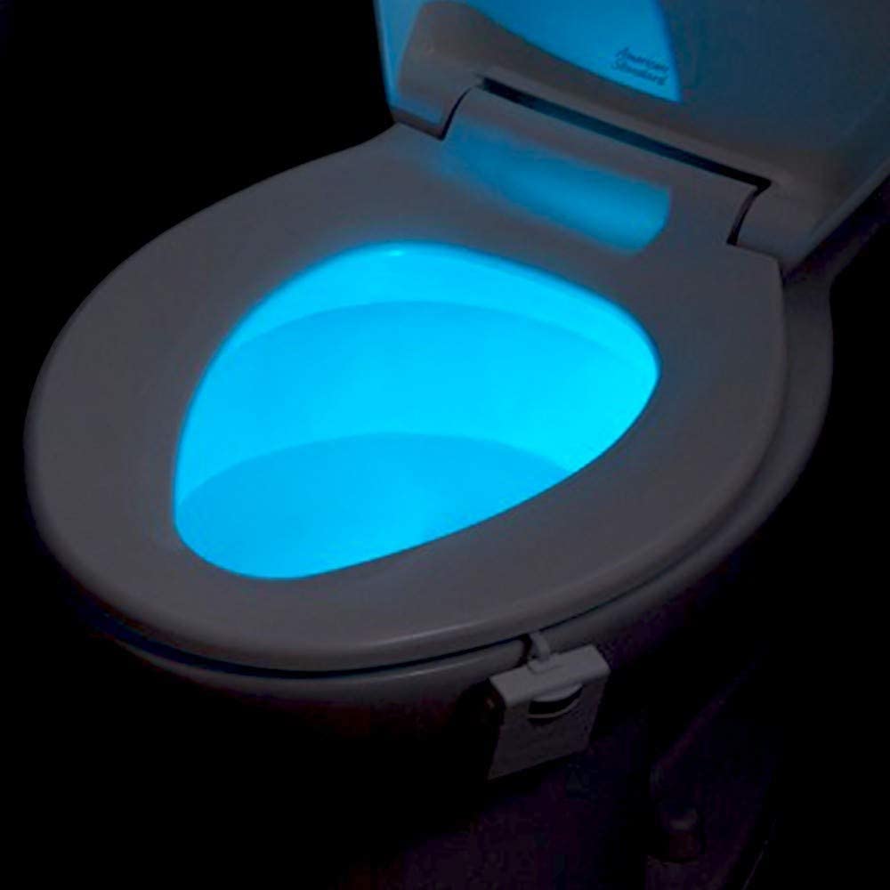 Motion-Sensor Toilet Night Light - GlowBowl