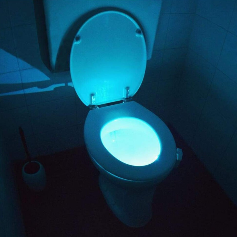 Motion-Sensor Toilet Night Light - GlowBowl