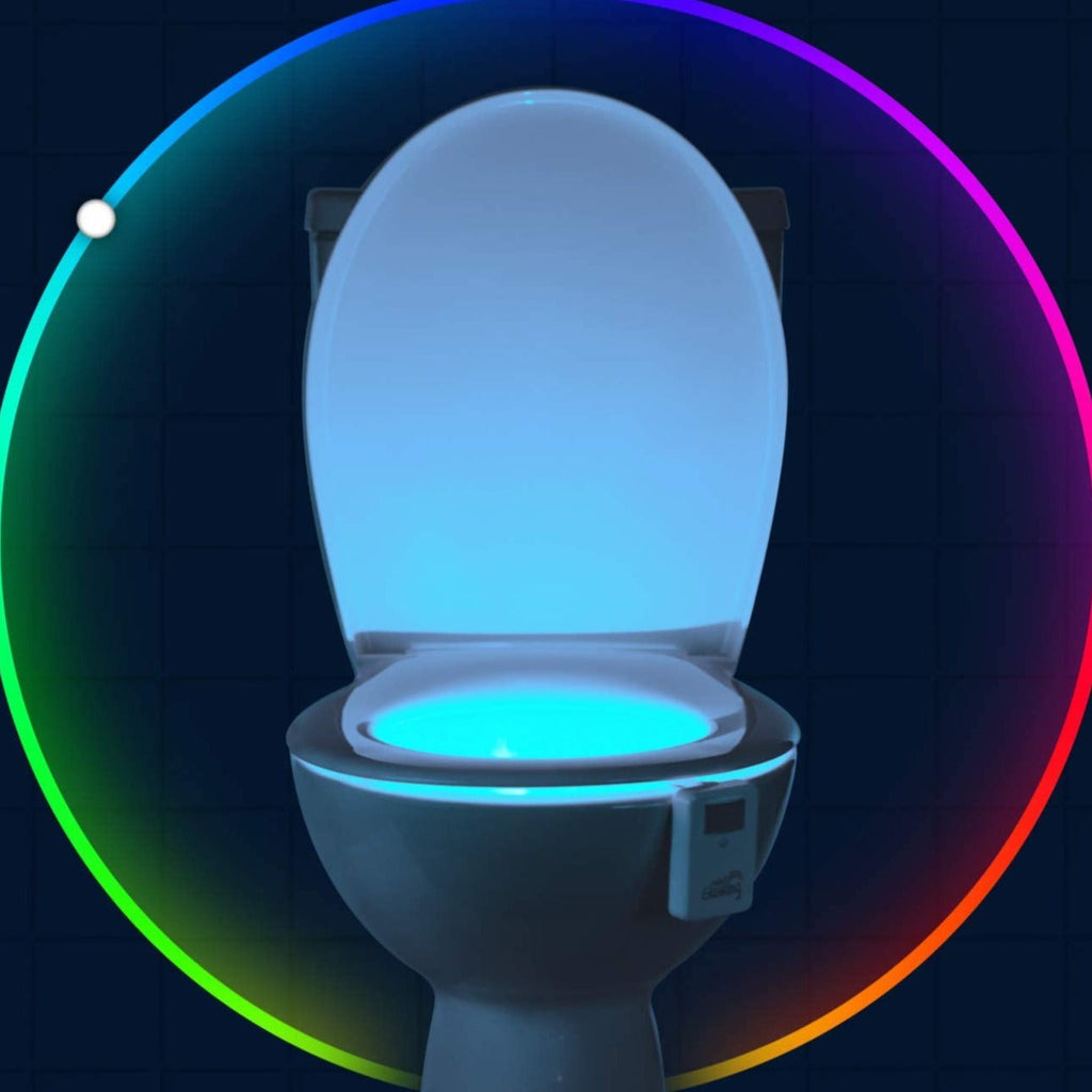 Motion-Sensor Toilet Night Light - GlowBowl