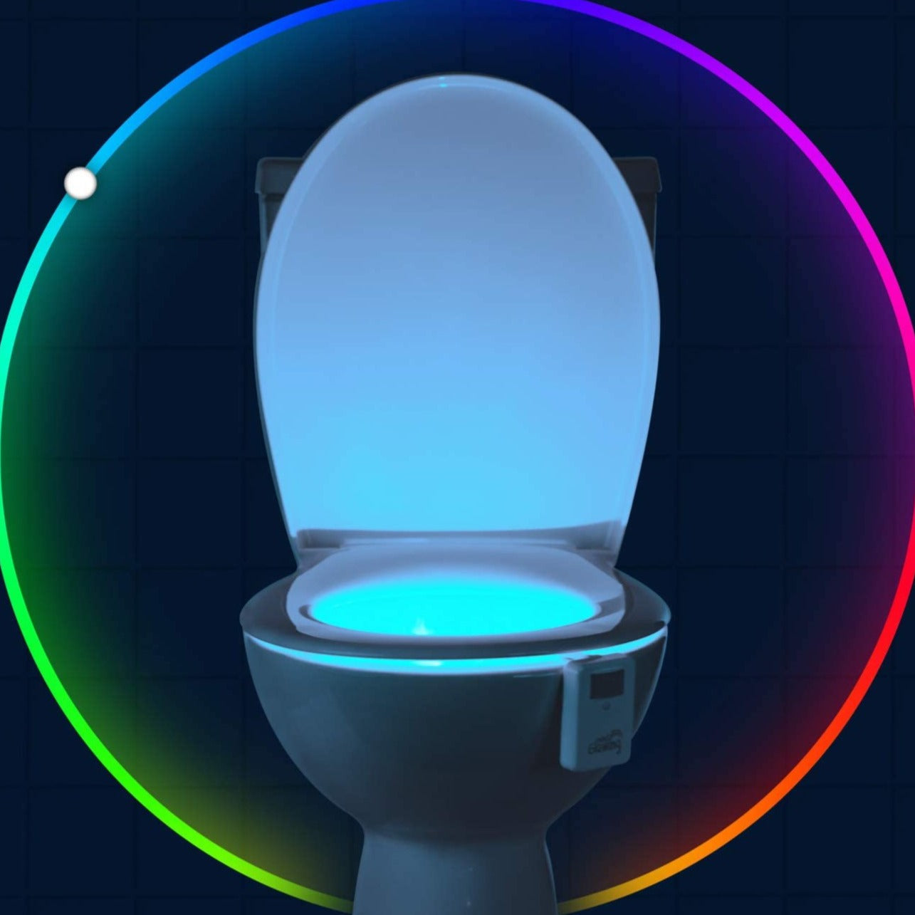Motion-Sensor Toilet Night Light - GlowBowl