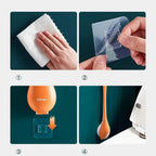 Silicone Toilet Brush – Stays Clean & Dries in Seconds