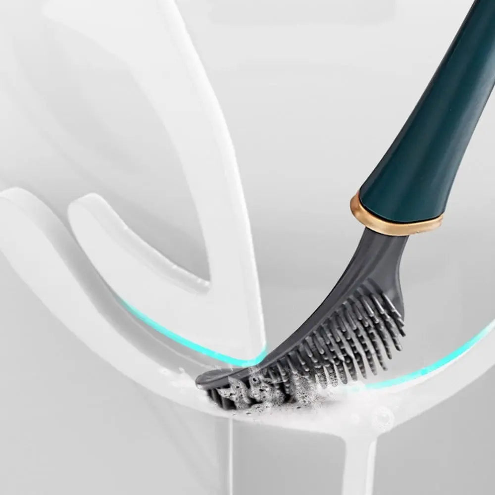 Silicone Toilet Brush – Stays Clean & Dries in Seconds