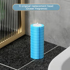 Toilet cleaning stick with 6 disposable hygienic refill pads