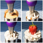 Cake Decoration Set made of Stainless Steel – Create Flowers Like a Pro