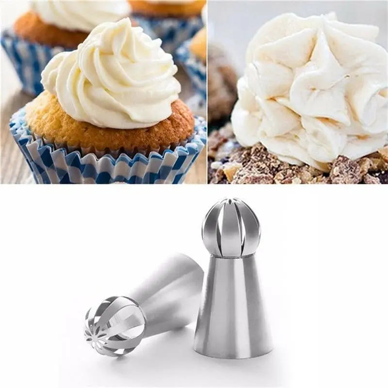 Cake Decoration Set made of Stainless Steel – Create Flowers Like a Pro