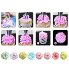 Cake Decoration Set made of Stainless Steel – Create Flowers Like a Pro
