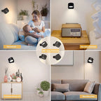 LuminEase Magnetic LED Sconce