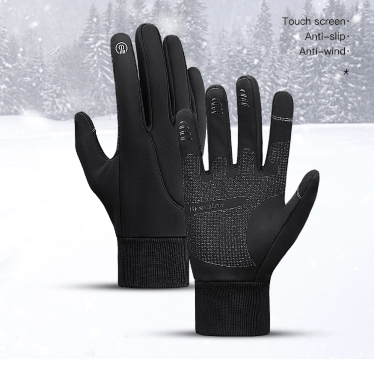 Warm, waterproof gloves for winter