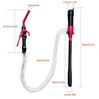 Portable Battery Transfer Pump – With long suction hose and adjustable flow regulator