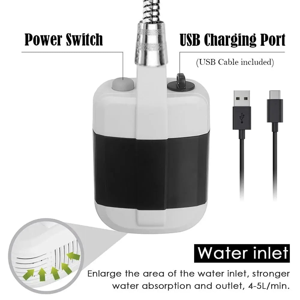 Portable Camping Shower 2025 – Showering like at home, no matter where you are