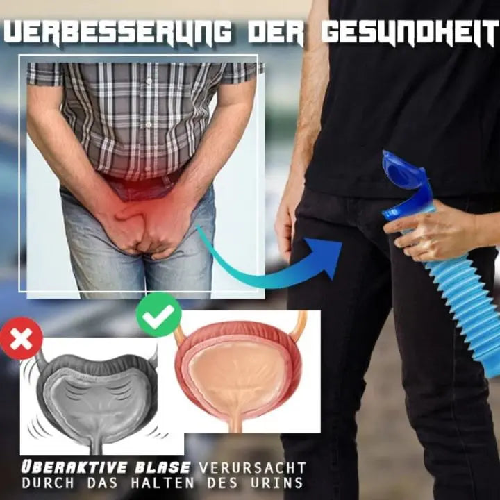 Mobile Urinal for Men – leak-proof & compact