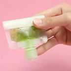 Portable, leak-proof travel pouches – 10-piece set