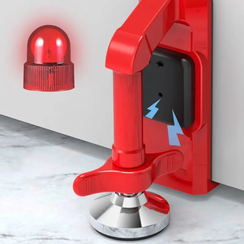 Portable Alarm Doorstop for Maximum Security