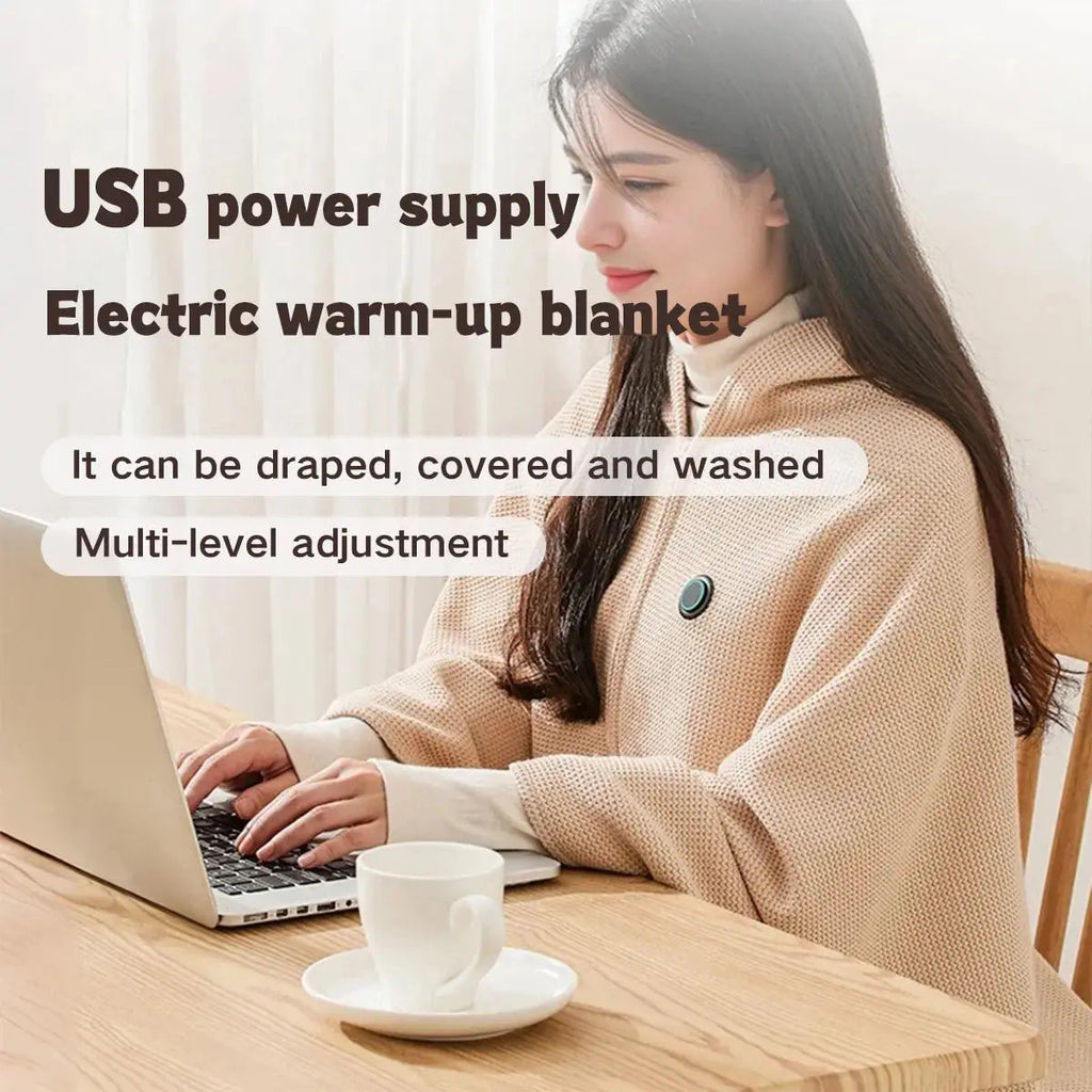 Portable heating scarf – warmth on the go