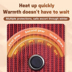 Portable heating scarf – warmth on the go