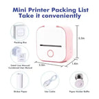 Portable Mini Printer – Roll included