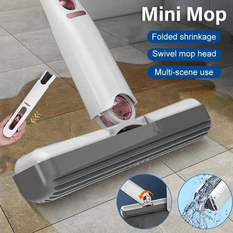 Portable Mini Mop – Ideal for Car, Motorhome, Office & Home