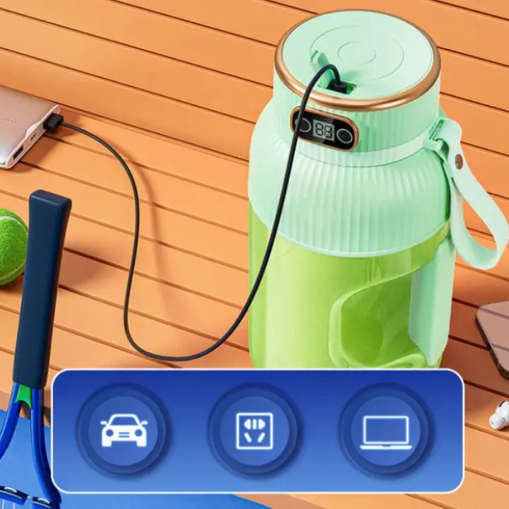 Portable Mixer Cup with Digital Display