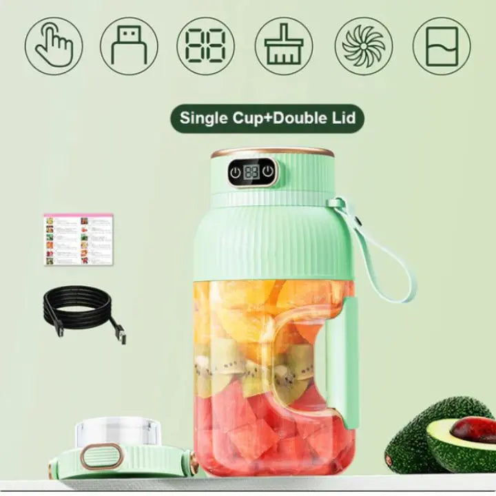 Portable Mixer Cup with Digital Display