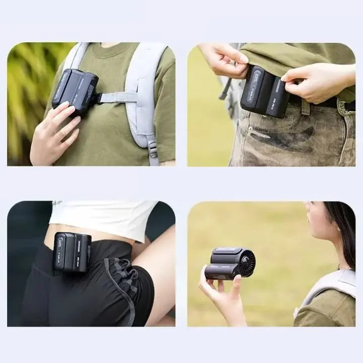 Portable Outdoor Belt Fan – powerful & quiet