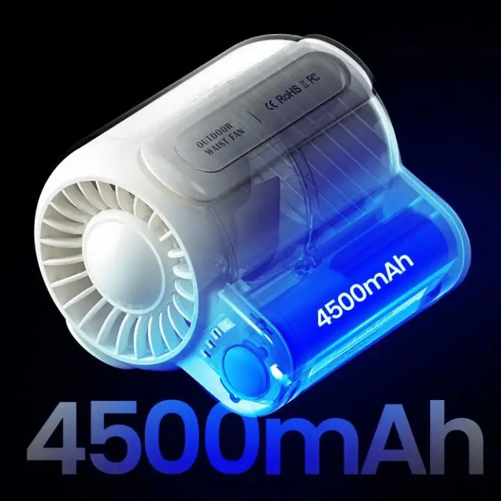 Portable Outdoor Belt Fan – powerful & quiet