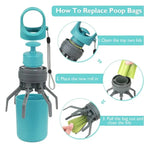 Portable Pet Waste Grabber – Hygienic & Compact for On-the-go
