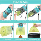 Portable Pet Waste Grabber – Hygienic & Compact for On-the-go