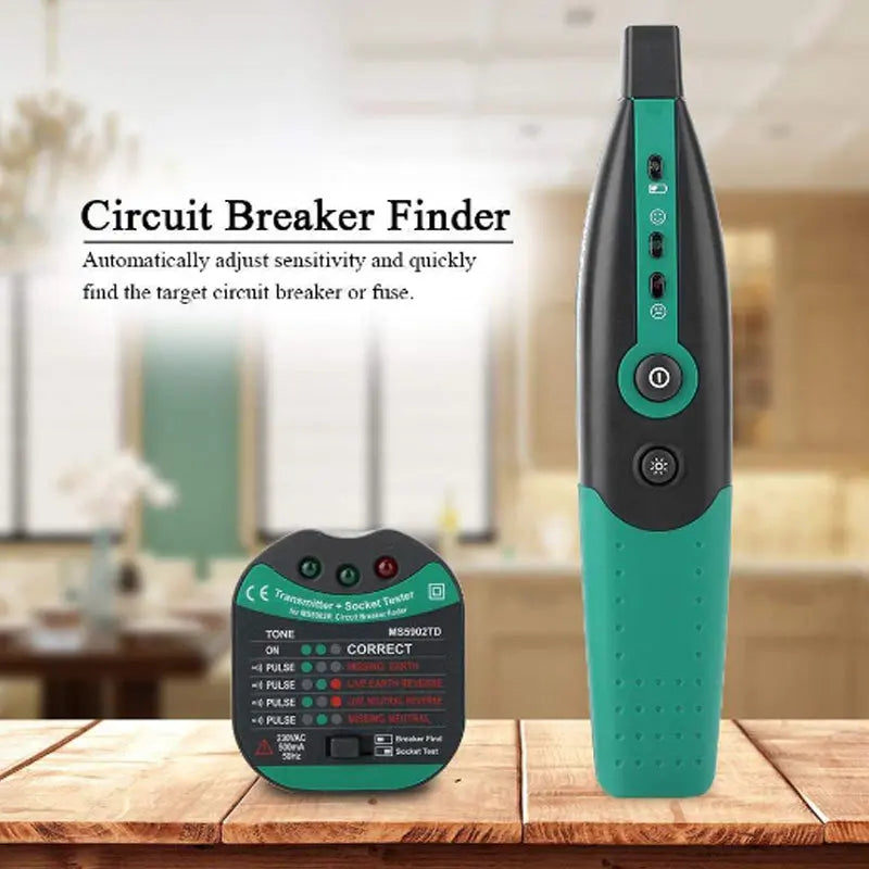 Portable automatic cable locator for quick troubleshooting