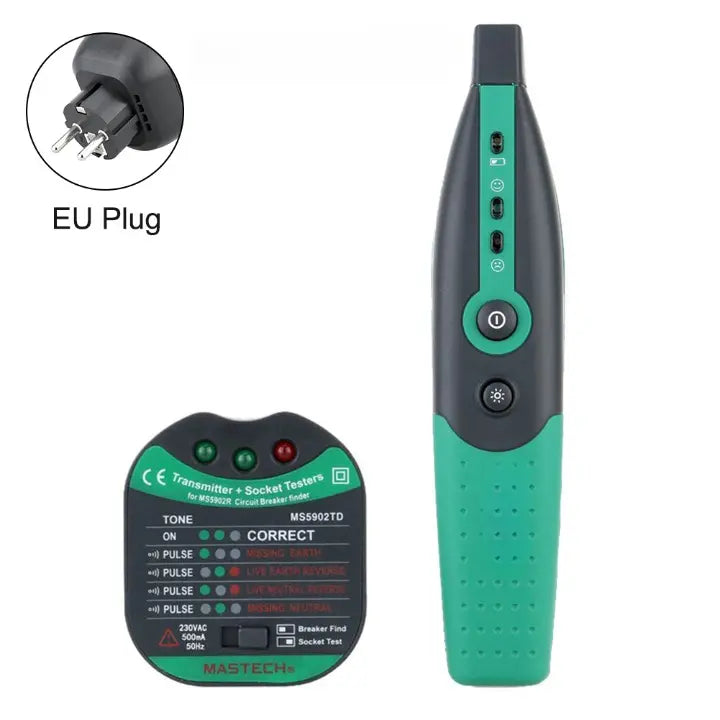 Portable automatic cable locator for quick troubleshooting