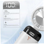 Portable electric cooling fan with ice compression function