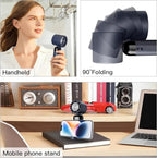 Portable electric cooling fan with ice compression function