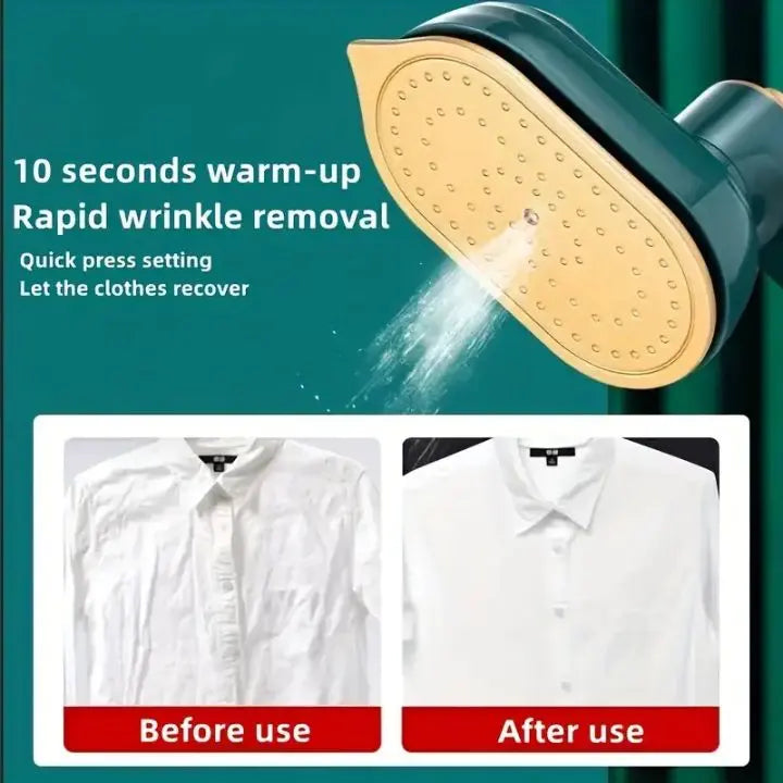 Portable Mini Iron – Dry & Steam Function