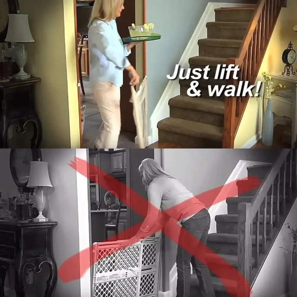 Portable Pet Safety Gate – Safe & Flexible