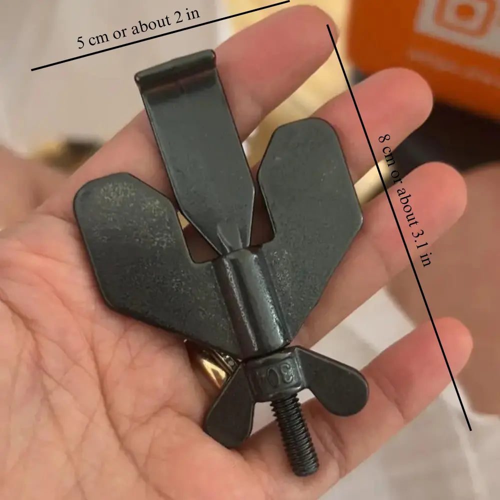 Portable Door Lock — Travel Security Device Made of Stainless Steel