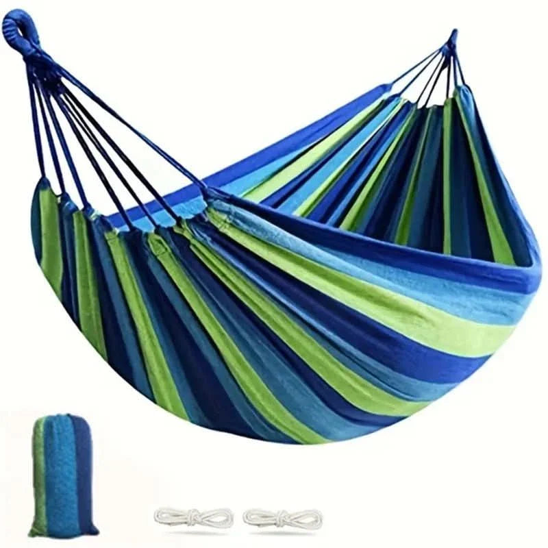 Portable canvas hanging chair for indoors & outdoors