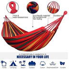 Portable canvas hanging chair for indoors & outdoors