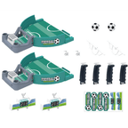 Portable table football game for 2 players