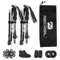 Foldable trekking poles for hiking & outdoor adventures