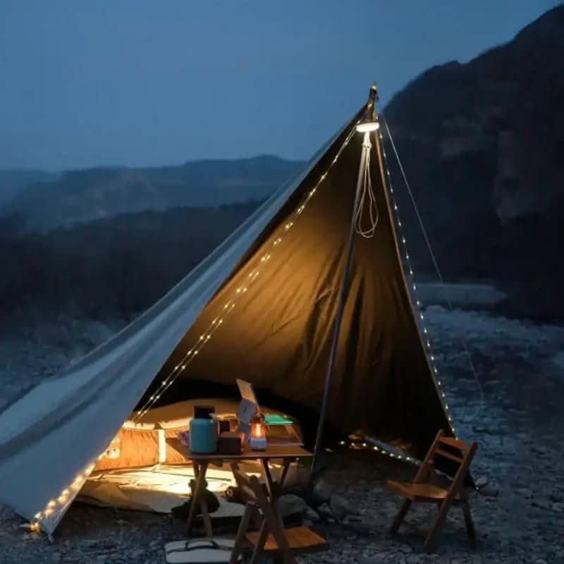 Retractable LED Camping Lights for Outdoor Adventures