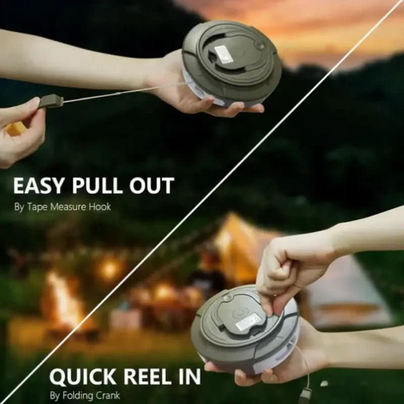 Retractable LED Camping Lights for Outdoor Adventures